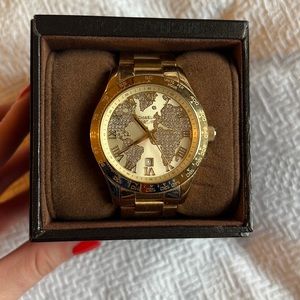 Michael Kors globe watch